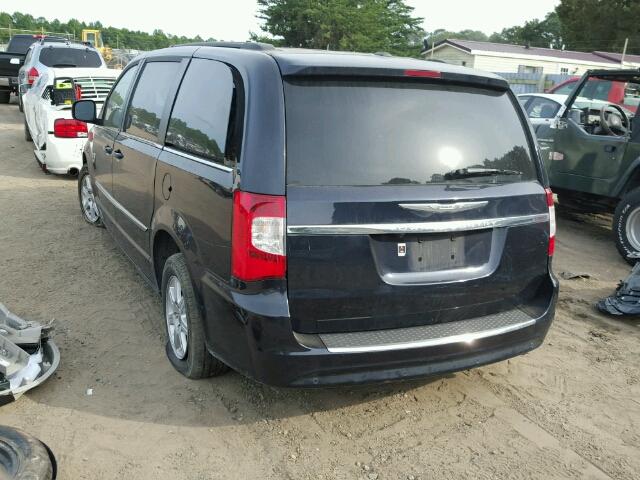 2A4RR5DG9BR715959 - 2011 CHRYSLER TOWN & COU BLACK photo 3