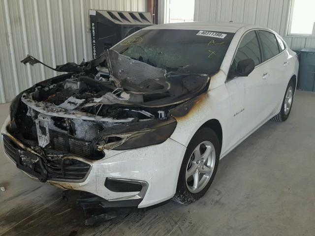 1G1ZC5ST1HF242056 - 2017 CHEVROLET MALIBU LS Ağ foto 2