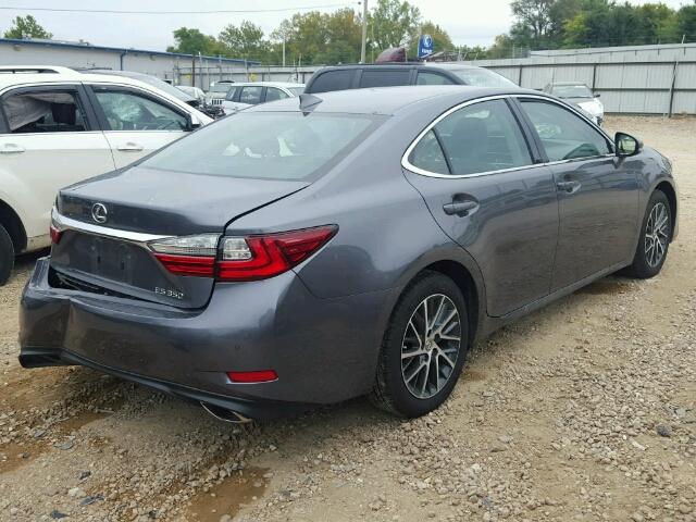 58ABK1GG4GU032582 - 2016 LEXUS ES GRAY photo 4