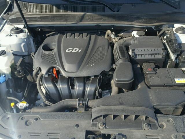 5XXGM4A72FG402843 - 2015 KIA OPTIMA LX SILVER photo 7