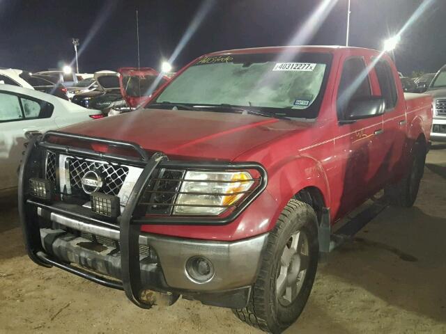 1N6AD07W85C408347 - 2005 NISSAN FRONTIER RED photo 2