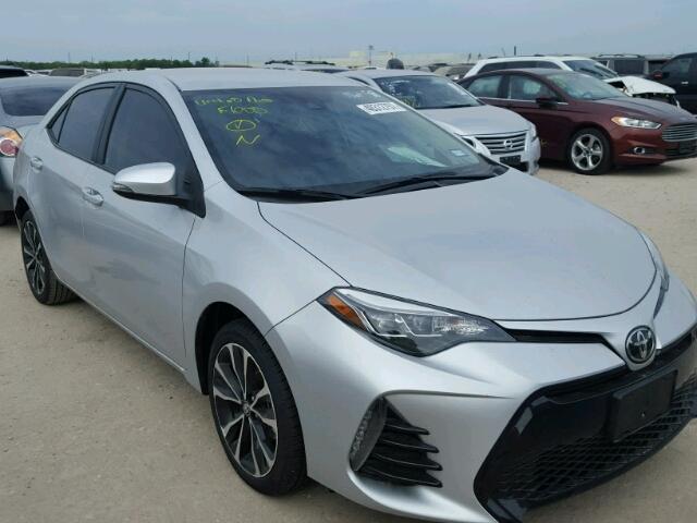 5YFBURHE8HP638287 - 2017 TOYOTA COROLLA L SILVER photo 1