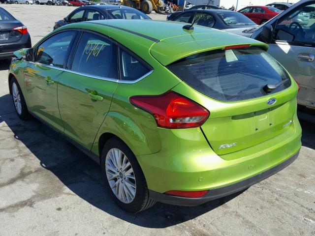 1FADP3N23JL283198 - 2018 FORD FOCUS TITA GREEN photo 3