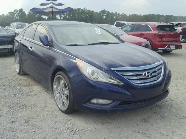 5NPEC4AC7CH426868 - 2012 HYUNDAI SONATA SE BLUE photo 1