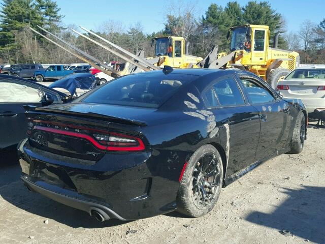 2C3CDXL93GH237127 - 2016 DODGE CHARGER SR BLACK photo 4