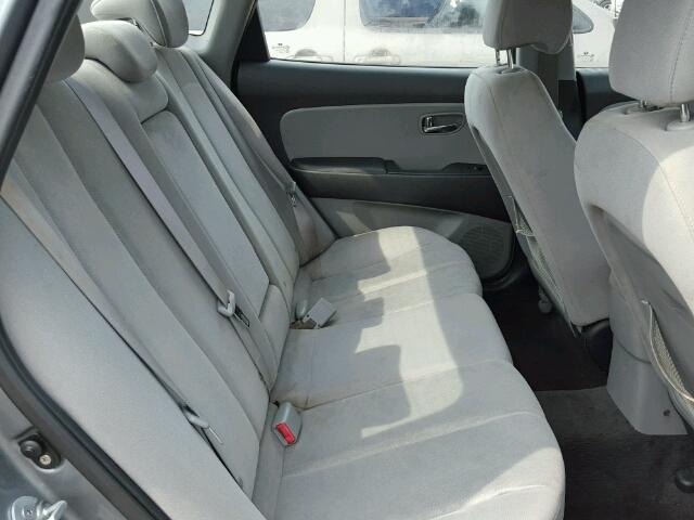 KMHDU4AD5AU020054 - 2010 HYUNDAI ELANTRA BL GRAY photo 6