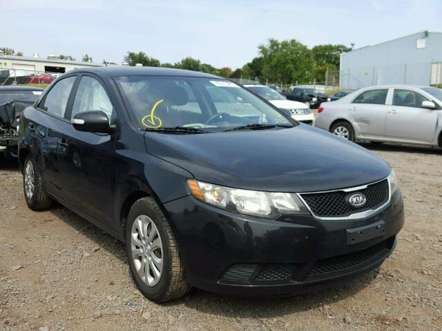 KNAFU4A26A5235719 - 2010 KIA FORTE EX BLACK photo 1