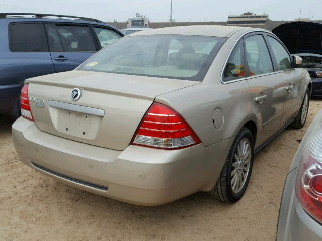 1MEHM42135G628703 - 2005 MERCURY MONTEGO PR 棕色 照片 4