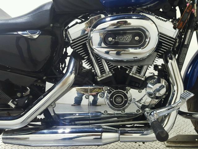 1HD1CX3139K434079 - 2009 HARLEY-DAVIDSON XL1200 L BLUE photo 12