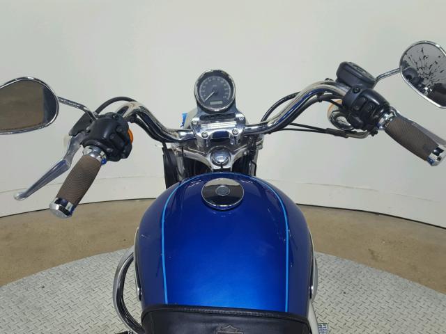 1HD1CX3139K434079 - 2009 HARLEY-DAVIDSON XL1200 L BLUE photo 13