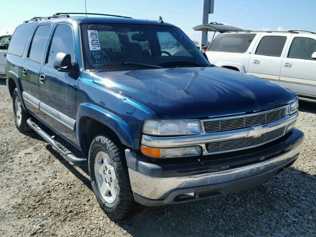 1GNEC16Z56J129919 - 2006 CHEVROLET SUBURBAN C BLUE photo 1