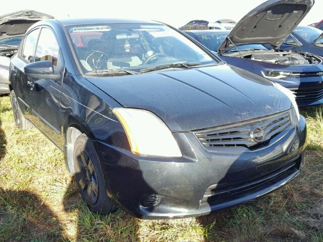 3N1AB6AP7AL686090 - 2010 NISSAN SENTRA BLACK photo 1