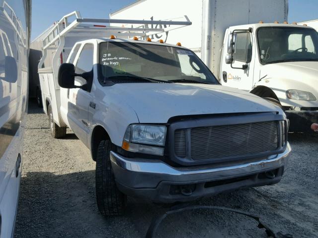 1FDSX34P64ED13474 - 2004 FORD F350 SRW S WHITE photo 1