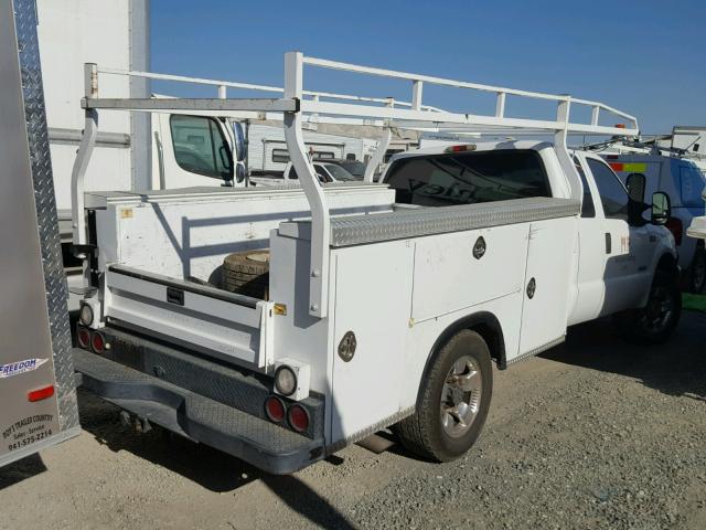 1FDSX34P64ED13474 - 2004 FORD F350 SRW S WHITE photo 4