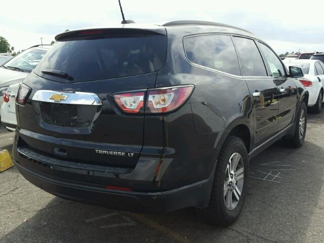 1GNKRGKD2GJ134821 - 2016 CHEVROLET TRAVERSE L BLACK photo 4