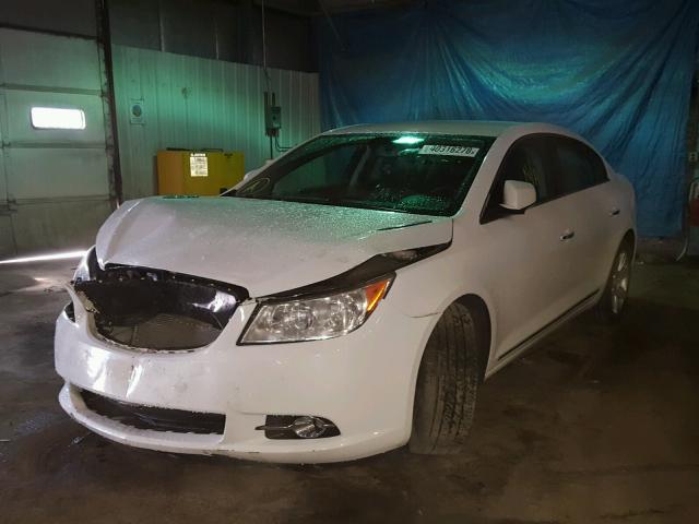 1G4GC5EDXBF357003 - 2011 BUICK LACROSSE C WHITE photo 2