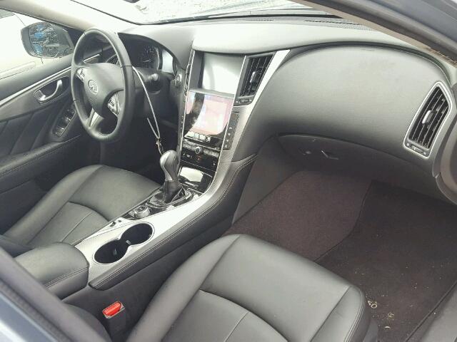 JN1BV7AP1EM674367 - 2014 INFINITI Q50 BASE Plata foto 5