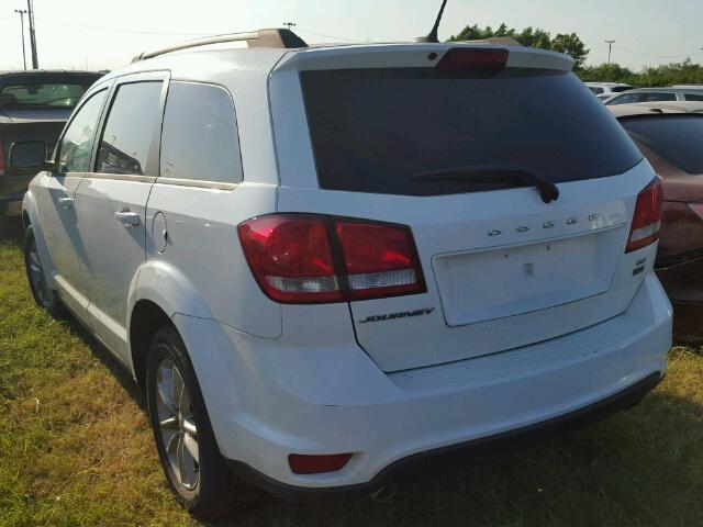 3C4PDCBG7FT546854 - 2015 DODGE JOURNEY SX WHITE photo 3