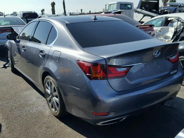 JTHBE1BL6D5003533 - 2013 LEXUS GS 350 GRAY photo 3