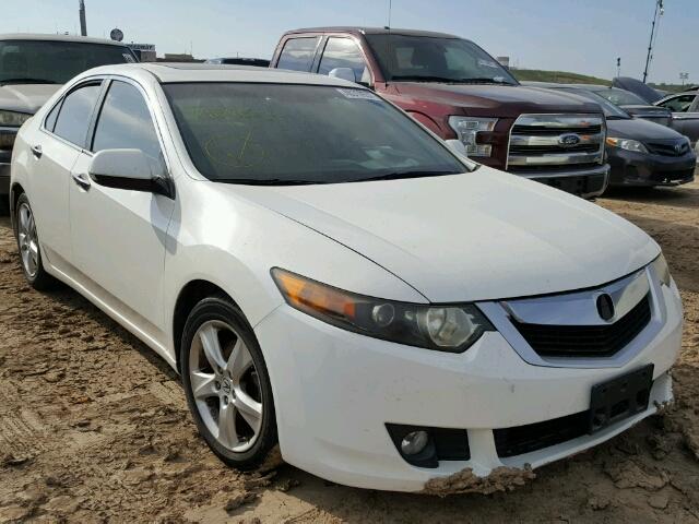 JH4CU2F63AC029032 - 2010 ACURA TSX WHITE photo 1