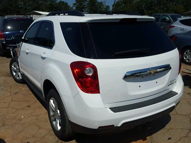 2GNALDEK2D6305985 - 2013 CHEVROLET EQUINOX LT WHITE photo 3