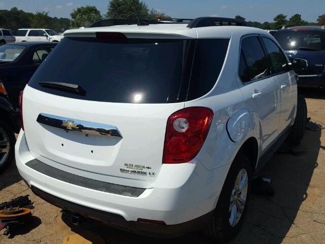 2GNALDEK2D6305985 - 2013 CHEVROLET EQUINOX LT WHITE photo 4