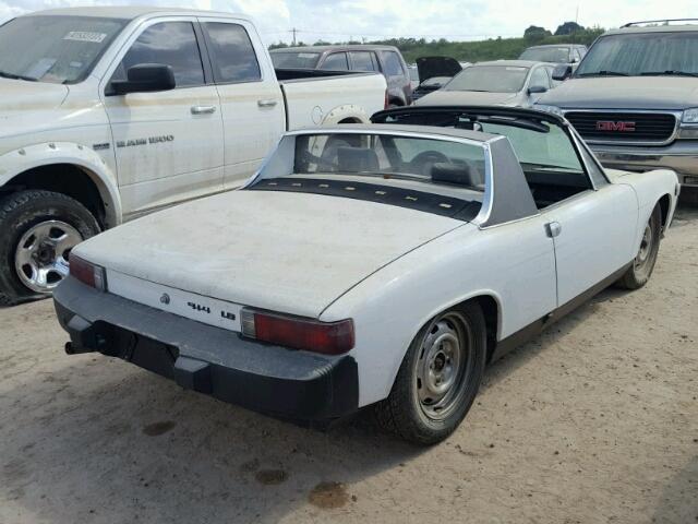 4752908271 - 1975 PORSCHE 914 WHITE photo 4