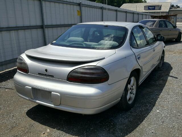 1G2WK52J91F159657 - 2001 PONTIAC GRAND PRIX SILVER photo 4