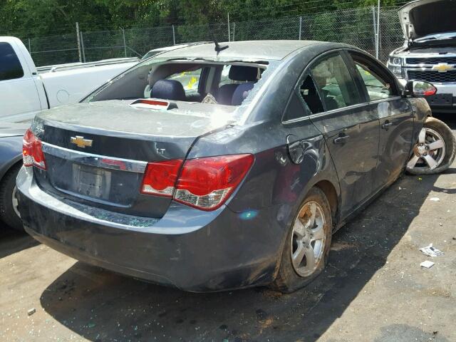 1G1PC5SB6D7206009 - 2013 CHEVROLET CRUZE LT GRAY photo 4