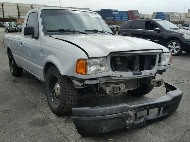 1FTYR10D44PB21239 - 2004 FORD RANGER SILVER photo 1