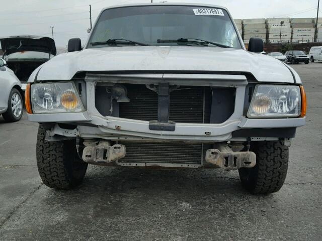 1FTYR10D44PB21239 - 2004 FORD RANGER SILVER photo 9