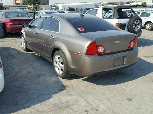 1G1ZB5E05CF205332 - 2012 CHEVROLET MALIBU LS Qəhvəyi foto 3