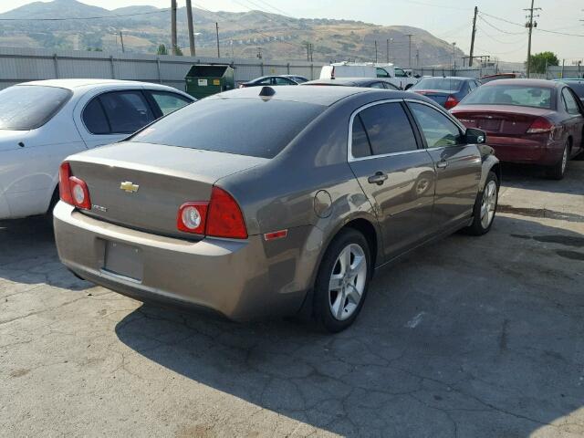 1G1ZB5E05CF205332 - 2012 CHEVROLET MALIBU LS Qəhvəyi foto 4