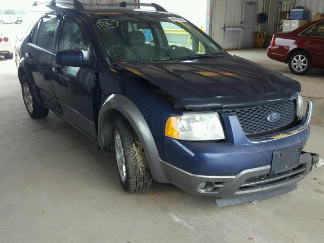 1FMDK02167GA28643 - 2007 FORD FREESTYLE BLUE photo 1