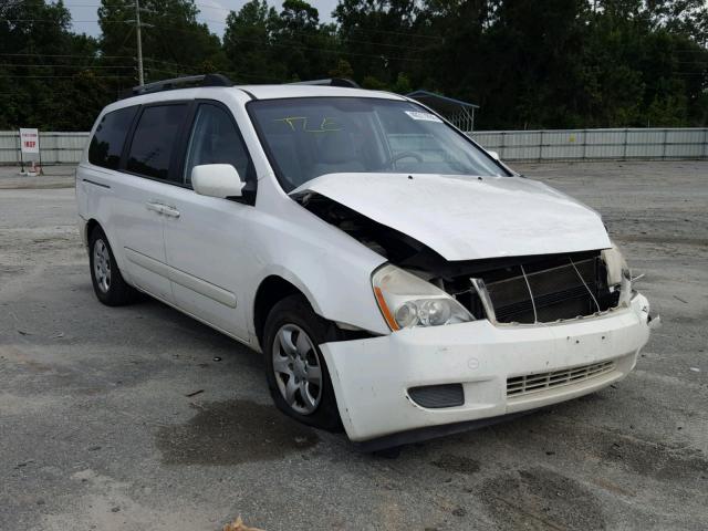 KNDMB233366090344 - 2006 KIA SEDONA EX WHITE photo 1