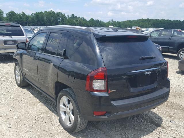 1C4NJCBB2FD420315 - 2015 JEEP COMPASS SP BLACK photo 3