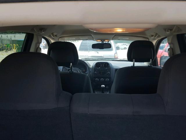 1C4NJCBB2FD420315 - 2015 JEEP COMPASS SP BLACK photo 9