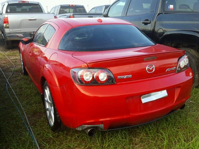 JM1FE174290400522 - 2009 MAZDA RX8 RED photo 3