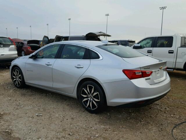 1G1ZE5ST1GF247086 - 2016 CHEVROLET MALIBU ვერცხლისფერი ფოტო 3