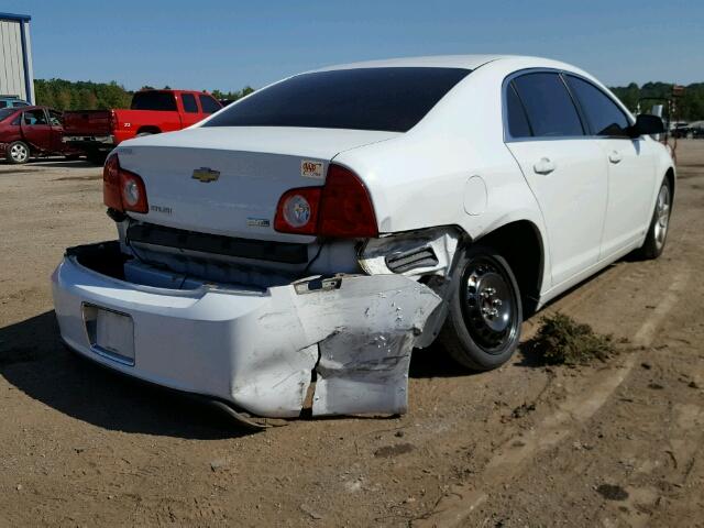1G1ZA5E07A4104207 - 2010 CHEVROLET MALIBU LS თეთრი ფოტო 4