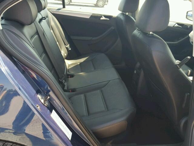 3VWDP7AJ6DM404403 - 2013 VOLKSWAGEN JETTA SE BLUE photo 6