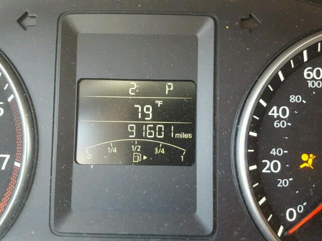 3VWDP7AJ6DM404403 - 2013 VOLKSWAGEN JETTA SE BLUE photo 8