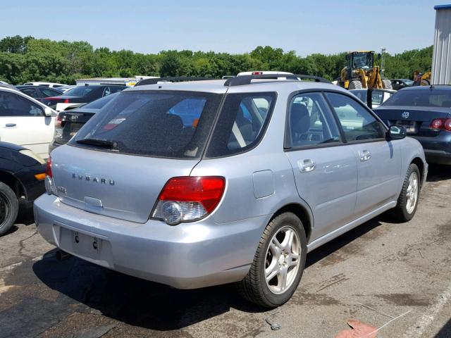 JF1GG67595H800115 - 2005 SUBARU IMPREZA RS SILVER photo 4