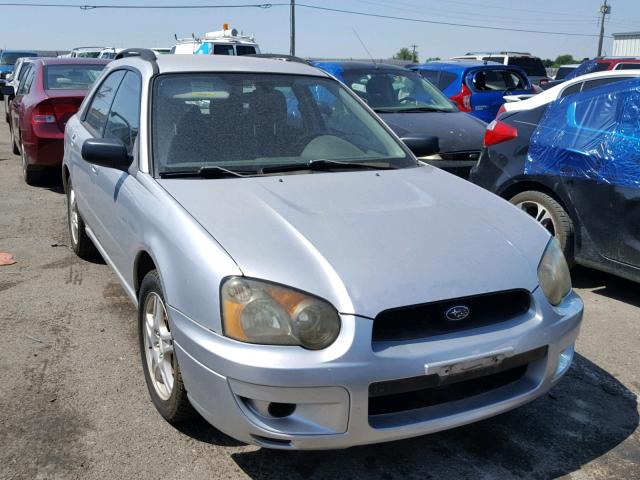 JF1GG67595H800115 - 2005 SUBARU IMPREZA RS SILVER photo 9