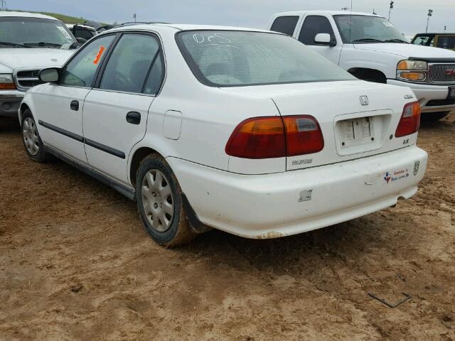 1HGEJ6675XL021348 - 1999 HONDA CIVIC WHITE photo 3