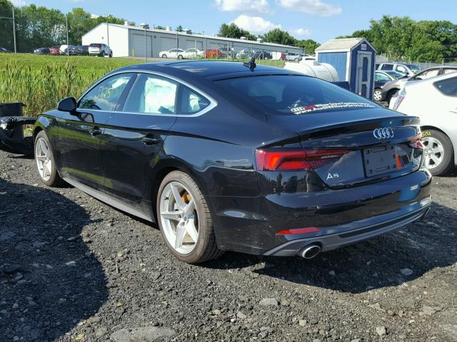 WAUFNCF51JA048583 - 2018 AUDI A5 PRESTIG BLACK photo 3