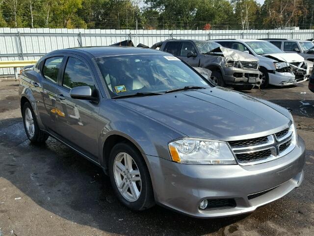 1C3CDZCG1DN507999 - 2013 DODGE AVENGER SX GRAY photo 1