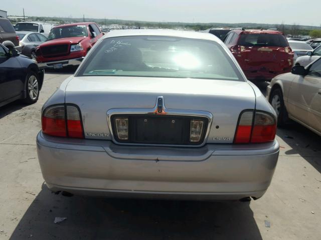 1LNHM87A23Y654584 - 2003 LINCOLN LS Gümüş foto 9