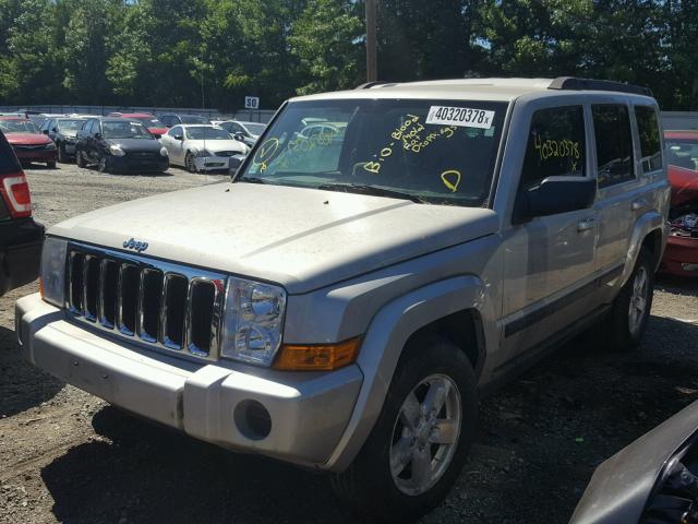 1J8HG48K77C690066 - 2007 JEEP COMMANDER 银色 照片 2