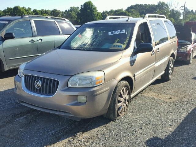 5GADX33LX6D161916 - 2006 BUICK TERRAZA CX BEIGE photo 2